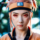 22mm Sweety Naruto Sharingan Red Scleral